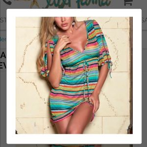 New w/o Tags Luli Fama swimsuit bikini coverup dress